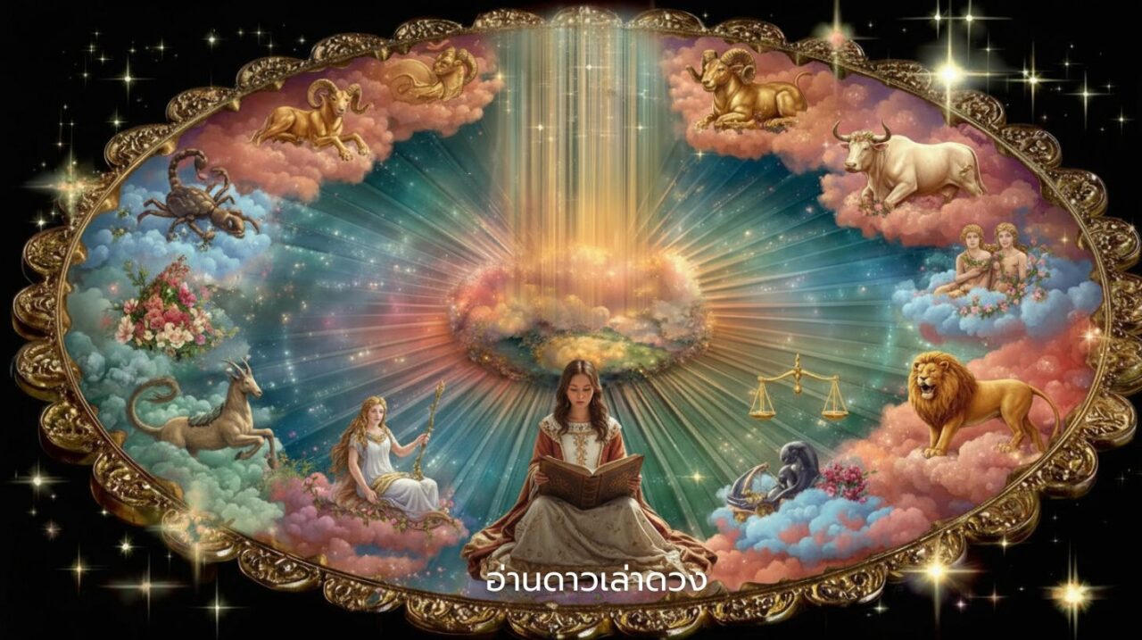 บทเรียนวิญญาณราศีต่อราศี